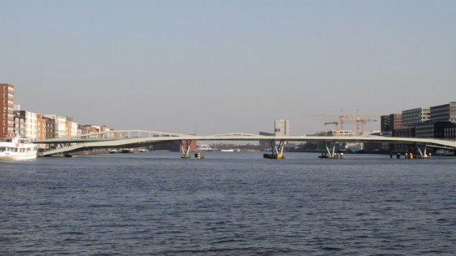 Jan Schaefferbridge  Amsterdam in the Netherlands