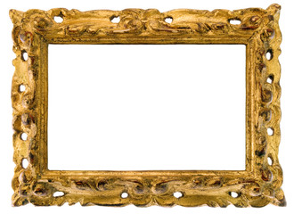 Cornice di legno dorato © fabiomax