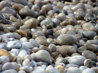 La plage d'Etretat , fond