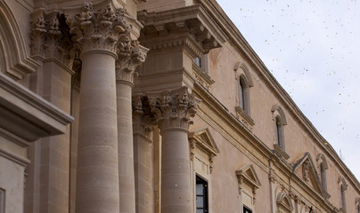 Colonne del duomo di Siracusa