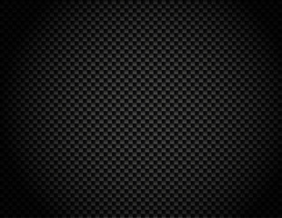 Vector Black Carbon Fiber Background - Wallpaper. Eps10!