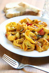 Tortellini with Red Pesto