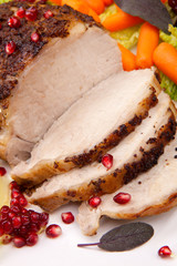 Sage  Mustard Roast Tenderloin Pork