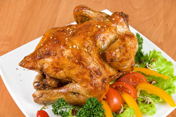 roasted chicken