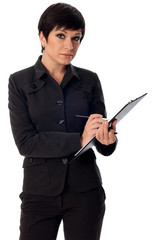 making a presentation