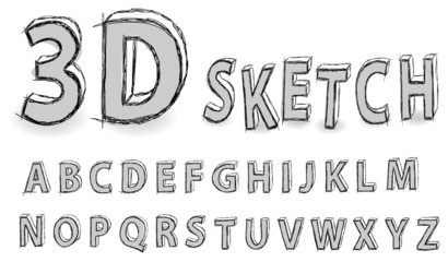 Sketch alphabet