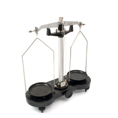 old laboratory scales