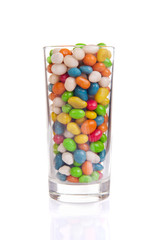 Candy in a glass