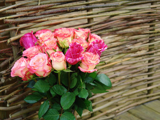 Luxury roses bouquet