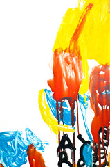 Abstract Urban Painting