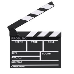 Fototapeta premium 3d Clapperboard