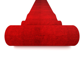 rolling red carpet