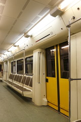 The car of the underground