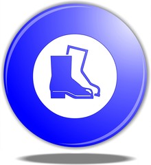 bouton chaussure