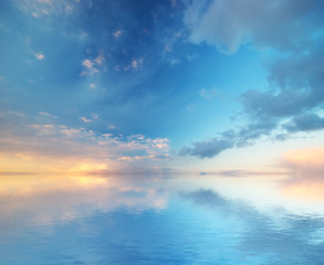 Sky background. Composition of nature.