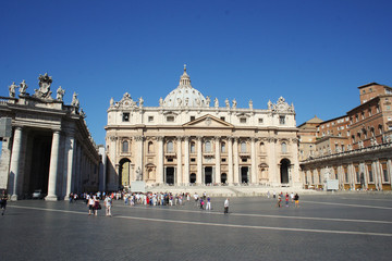 Fototapeta na wymiar Piazza San Pietro