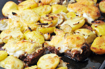 chicken with potato