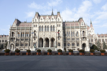 Fototapeta premium Budapest - Il Parlamento