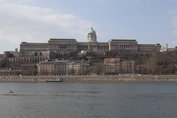 Fototapeta na wymiar Budapest - Il Palazzo Reale