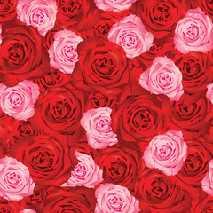 background with roses