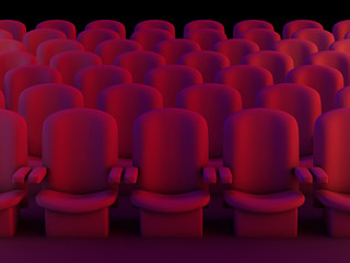 3d Theatre seats