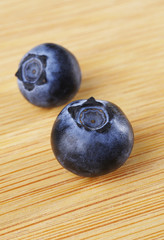 backgound with fresh blueberries
