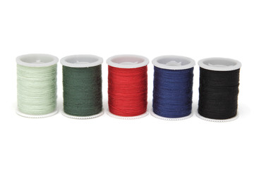 Spools of thread
