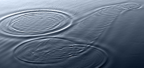 ripples on the water surface