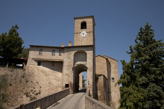 Rimini, castello di Montegridolfo