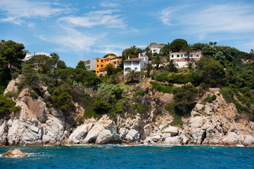 Apartments at the Spanish coast