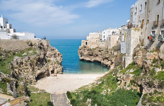 Lama Monachile. Polignano a Mare. Apulia.