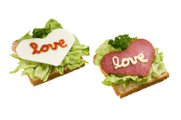 American Sandwich with love