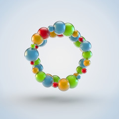 Abstract colored background.