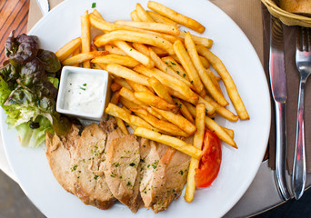 Fresh chicken steak