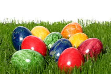 Bunte Ostereier