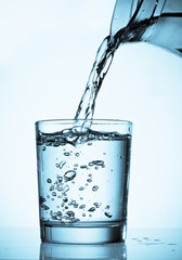 Water in glass