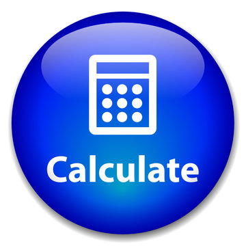 CALCULATE Web Button (online calculator mathematics tools icon) Stock  Vector