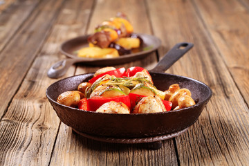 Chicken shish kebabs