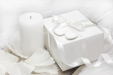 White gift box