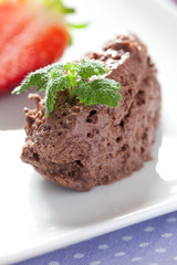 frisches Schokoladenmousse