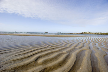 view of coastline in brittany