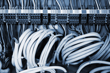 Fototapeta premium wires in a box
