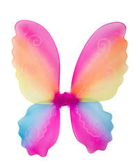 Toy pink fairy wings