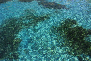 Eau turquoise