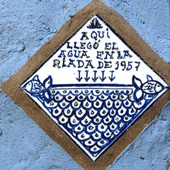 livello della piena a valencia