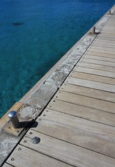 Ponton en bois