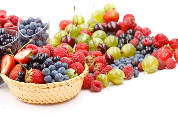 different kinds of berries