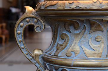 ornate lamp detail