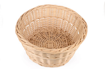 Weave wicker basket