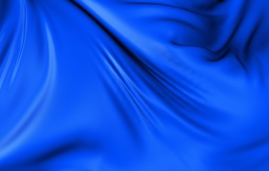 blue cloth